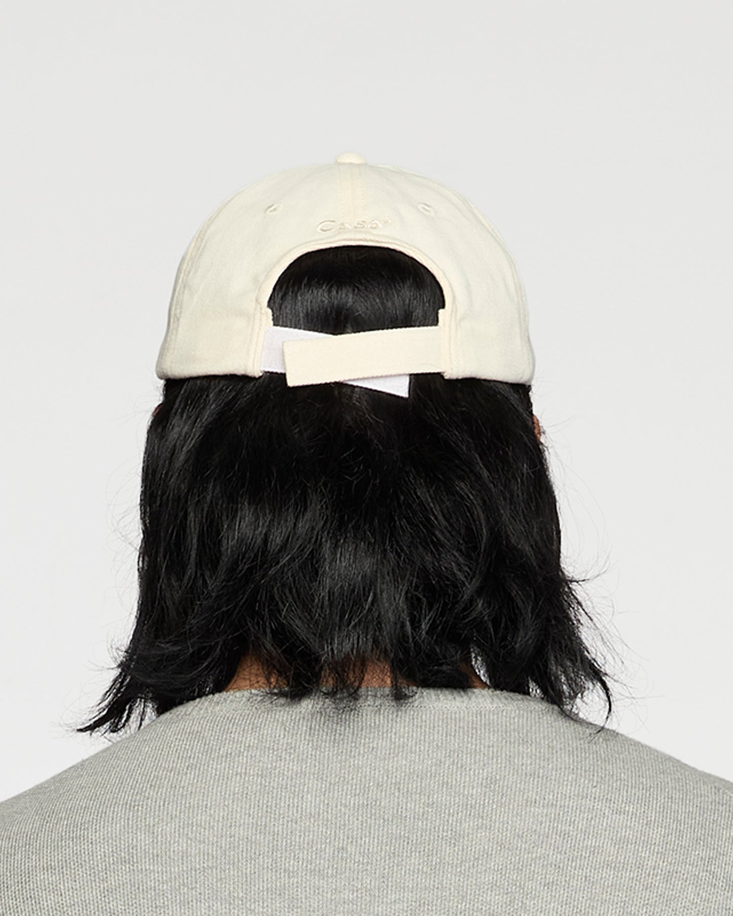 CREAM SUN DOWN CAP