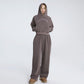 CASAA SERVICE HOODIE (MOCHA BROWN)