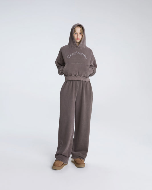 CASAA SERVICE SWEATPANTS (MOCHA BROWN)
