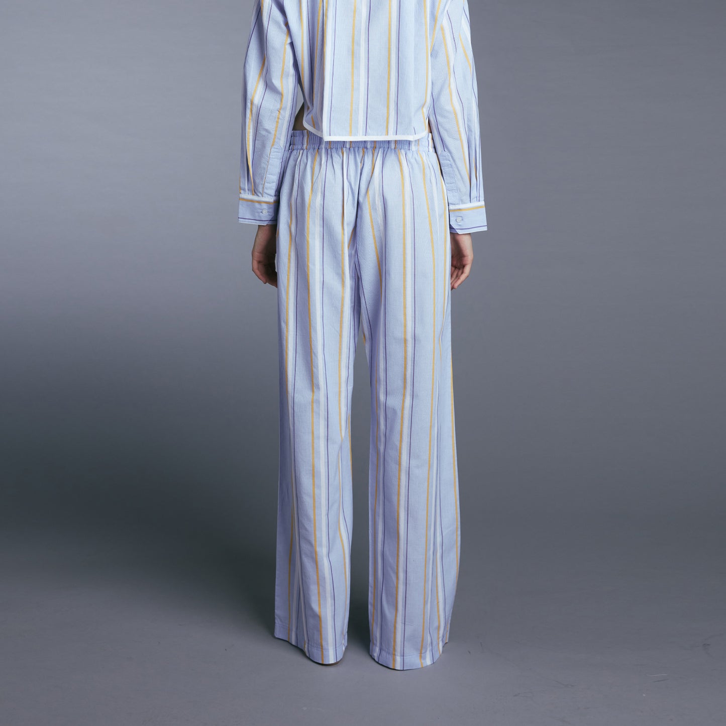 PJ PANTS BLUE/YELLOW