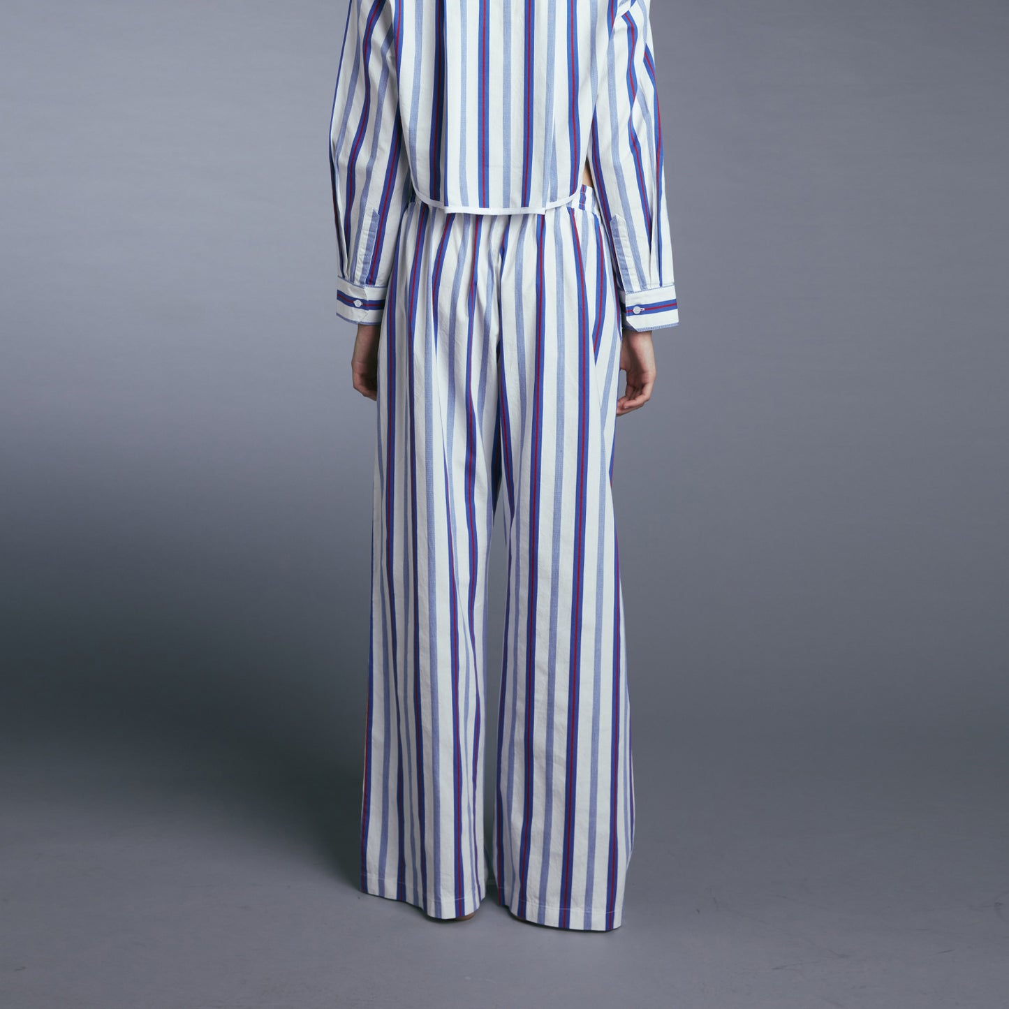 PJ PANTS NAVY/WHITE