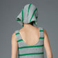 KNITTED HEAD SCARF (GREY)