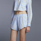 SHORTS BLUE/YELLOW