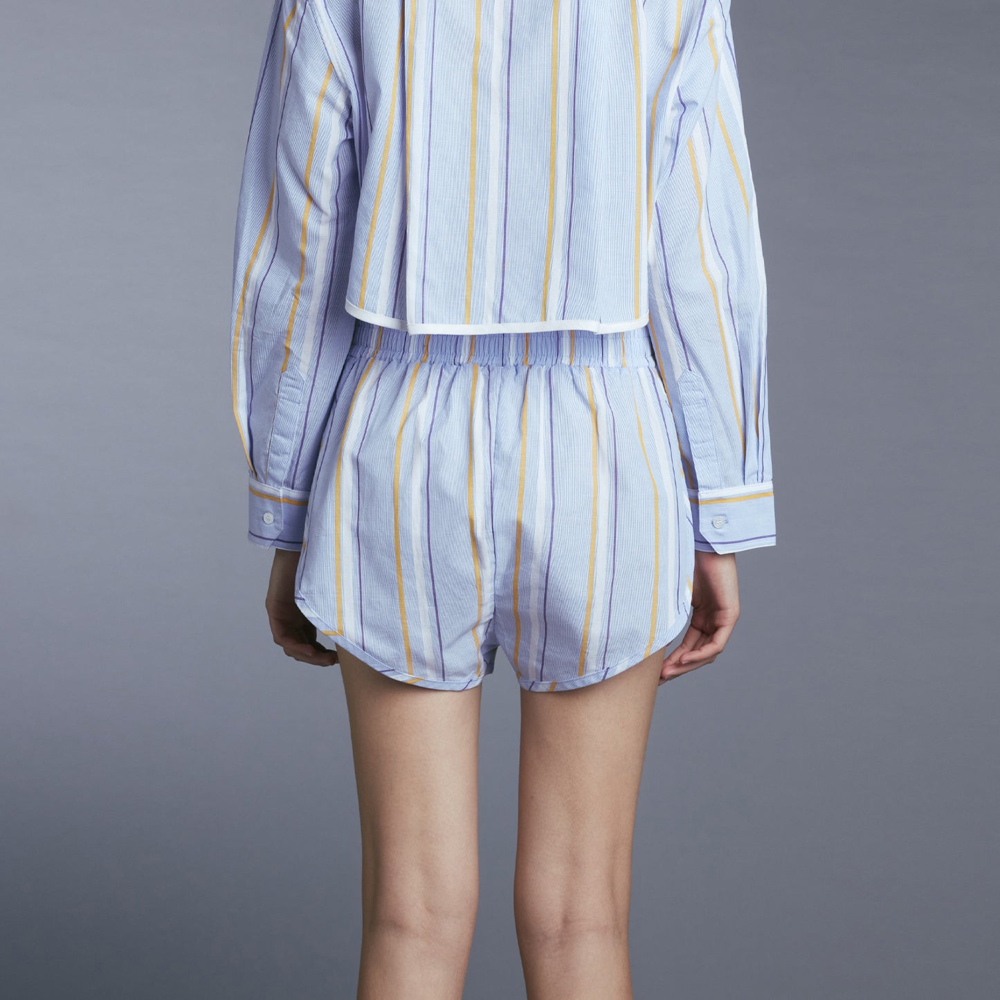SHORTS BLUE/YELLOW